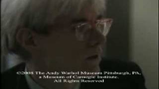 Andy Warhol interviews Steven Spielberg [upl. by Tiphanie340]