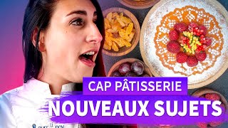 CAP pâtisserie  Les nouveaux sujets 2023  2024 [upl. by Niarfe790]