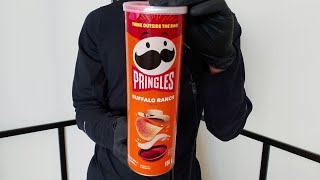 Pringles BUFFALO RANCH Chips Review [upl. by Sile]