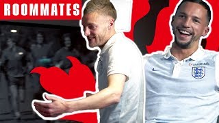 Vardy v Drinkwater  Vardy STORMS off  Roommates  England [upl. by Sauer]