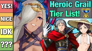 The Definitive Grail Tier List  Who is the Most Valuable Grail Unit in FEH July 2023 Edition [upl. by Jacoby]