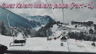 Heavy Snowfall in Malam Jabba  Swat Kalam Malam Jabba Tour Memories  Part1 [upl. by Lipski680]