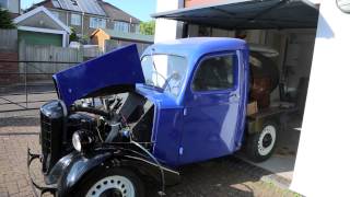 Starting a Jowett Bradford [upl. by Iew]