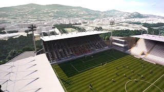 125° Ascoli Calcio  Progetto nuova Curva Sud [upl. by Mastrianni]