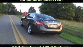 2010 Nissan Maxima Review [upl. by Osnerol]