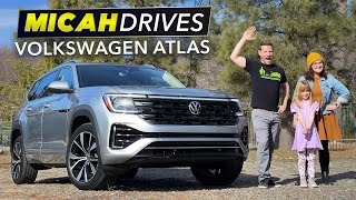 2024 Volkswagen Atlas Review  BIG Value1 Big Issue [upl. by Niwhsa550]