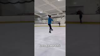 Lutz Jump Both Directions figureskating [upl. by Alyahsal]