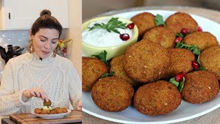 Falafel Nohut Köftesi Nasıl Yapılır  Falafel Tarifi  Canan Kurban [upl. by Rosenblum748]