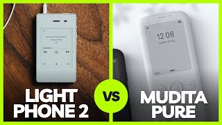 Light Phone 2 vs Punkt MP02 vs Mudita Pure [upl. by Notsur29]