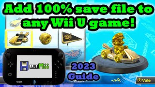 Add 100 Save Data to ANY Wii U Game Tiramisu Environment [upl. by Iram]