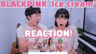 engBLACKPINK Ice Cream with Selena Gomez MV REACTION  블랙핑크 아이스크림 뮤비리액션  KOREAN REACTION [upl. by Anier705]