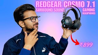 RedGear COSMO 71 Gaming Headphones UNBOXING amp Review 🔥  Best Headphones Under 1000 🔥 [upl. by Netfa]