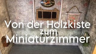 Ich baue ein Miniaturzimmer im Maßstab 112 Teil 1 [upl. by Livia]