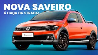 Nova VW Saveiro voltará a DAR TRABALHO para a Strada [upl. by Gula]