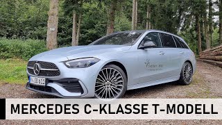 Die NEUE 2022 MercedesBenz CKlasse Der Kombi im Test  Review Fahrbericht Test [upl. by Eibob]