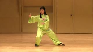 03 24 forms Yang Style Taichi Chuan by quotQueen of Taichi quot Master Jiamin Gao of US Wushu Center [upl. by Nefen]