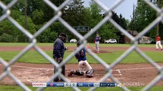 North Dufferin Baseball League  Rogers tv [upl. by Neelra]