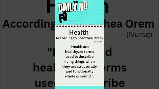 definitions of health who nursingstudent medico [upl. by Davis]