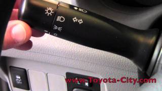 2011  Toyota  Corolla  Headlight Controls  How To by Toyota City Minneapolis MN [upl. by Sellers]