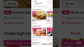 Foodpanda Error voucher cannot apply solution [upl. by Adnomar]