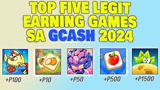 FIVE LEGIT PAYING APPS THROUGH GCASH NA KIKITA KA KAHIT WALANG INVITE  EARNING APP FOR GCASH 2024 [upl. by Kylila]