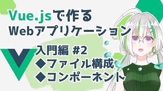 【Vuejs入門2】VuejsでWebアプリケーションを作ろう！ファイル構成ampコンポーネント【Vue3】 [upl. by Aniar853]