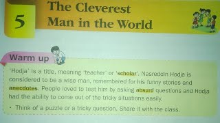 The Cleverest man in the World Hindi Explanation of LessonQAnsNewWords BookworkClass3rd Eng [upl. by Hnilym672]