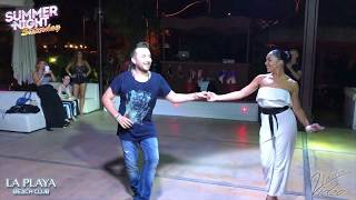 PIETRO MINGARELLI amp YUSELIS GOMERO Salsa Portoricana ✦ La Playa Summer Night 2017 ✦ [upl. by Stamata]