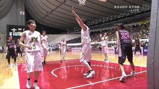 全日本総合バスケットボール選手権2013 女子決勝 JX vs トヨタ [upl. by Beal]