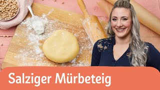 Salziger Mürbeteig  So einfach geht’s  REWE Deine Küche [upl. by Ojadnama]