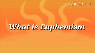 What is Euphemism  Figure of speech [upl. by Gilead]