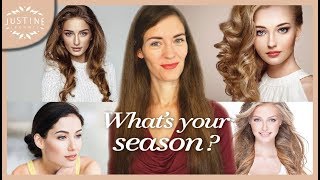 Whats your season  Seasonal color analysis  Justine Leconte [upl. by Karin903]