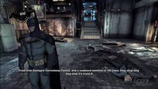 Batman Arkham Asylum E3 2009 Demo Gameplay 12 TRUEHD QUALITY [upl. by Ajit]