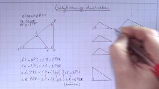 VWO5wisDH71 Gelijkvormige driehoeken [upl. by Saunders583]