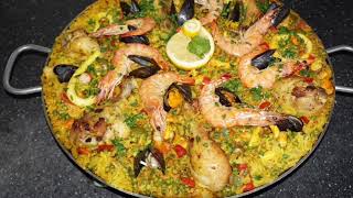 Paella royale ❤️Paella ❤️ Recette simple بايلة ملكية ❤️بايلة رائعة و سهلة التحضير [upl. by Bertold511]