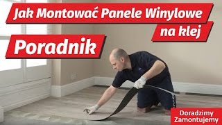 Poradnik instrukcja Panele Winylowe montaż na klej  Film instruktażowy QuickStep [upl. by Repinuj]