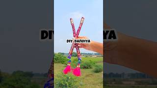 Easy Dandiya DIY for Navratri diy festival craft navratri [upl. by Akinas]