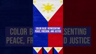 The Philippine Flag meaning of Colors and Symbols  Short Video [upl. by Capp303]