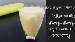 ചെരങ്ങാ ജ്യൂസ്‌ ഒരു തവണ ഉണ്ടാക്കി നോക്കൂ 😋  Cheranga Juice Recipe Malayalam  Bottle Guard Juice [upl. by Rhea]