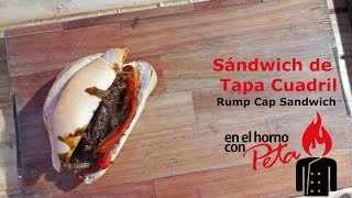 Sándwich de Tapa Cuadril a la Parrilla  Receta de Peta [upl. by Ayel]