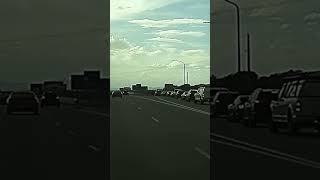 EXTREME REAREND CRASH CAUGHT ON TESLA DASHCAM [upl. by Leanor]