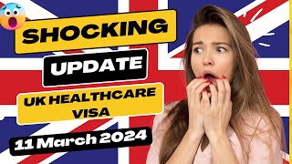 NEW UK HEALTHCARE VISA Full Update amp Everything You Need To Know [upl. by Wolfram]