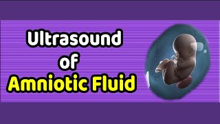 Ultrasound of Amniotic Fluid [upl. by Yhtuv]