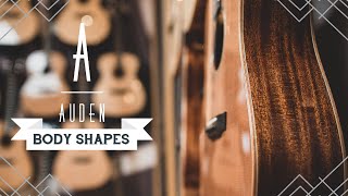 AUDEN Guitars  Different Body Shapes [upl. by Helban367]