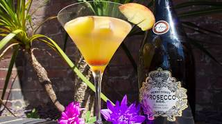 How to Make the Perfect Peach Bellini [upl. by Ylrebnik]