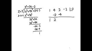 【数学Ⅱ】組立除法のやり方 [upl. by Solberg]