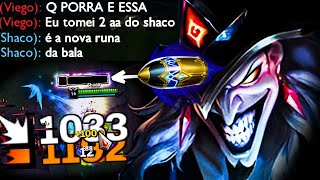 SHACO DA BALA É A COISA MAIS ROUBADA QUE JÁ VI KKKK [upl. by Ailesor]