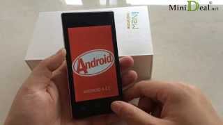 inew U1 SmartPhone MTK6572 Dual Core Android 44 40inch 3G [upl. by Keare]