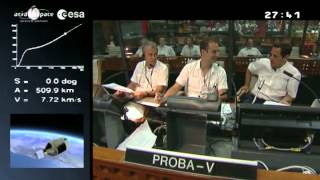 Arianespace Flight VV 02  ProbaV VNREDSat1 et ESTCube1 VF [upl. by Newby]