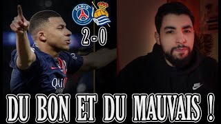 Paris se fait PEUR mais GAGNE contre la Real Sociedad   PSG vs Real Sociedad 20 18 LDC [upl. by Adiv798]